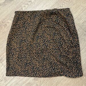 Cheetah skirt